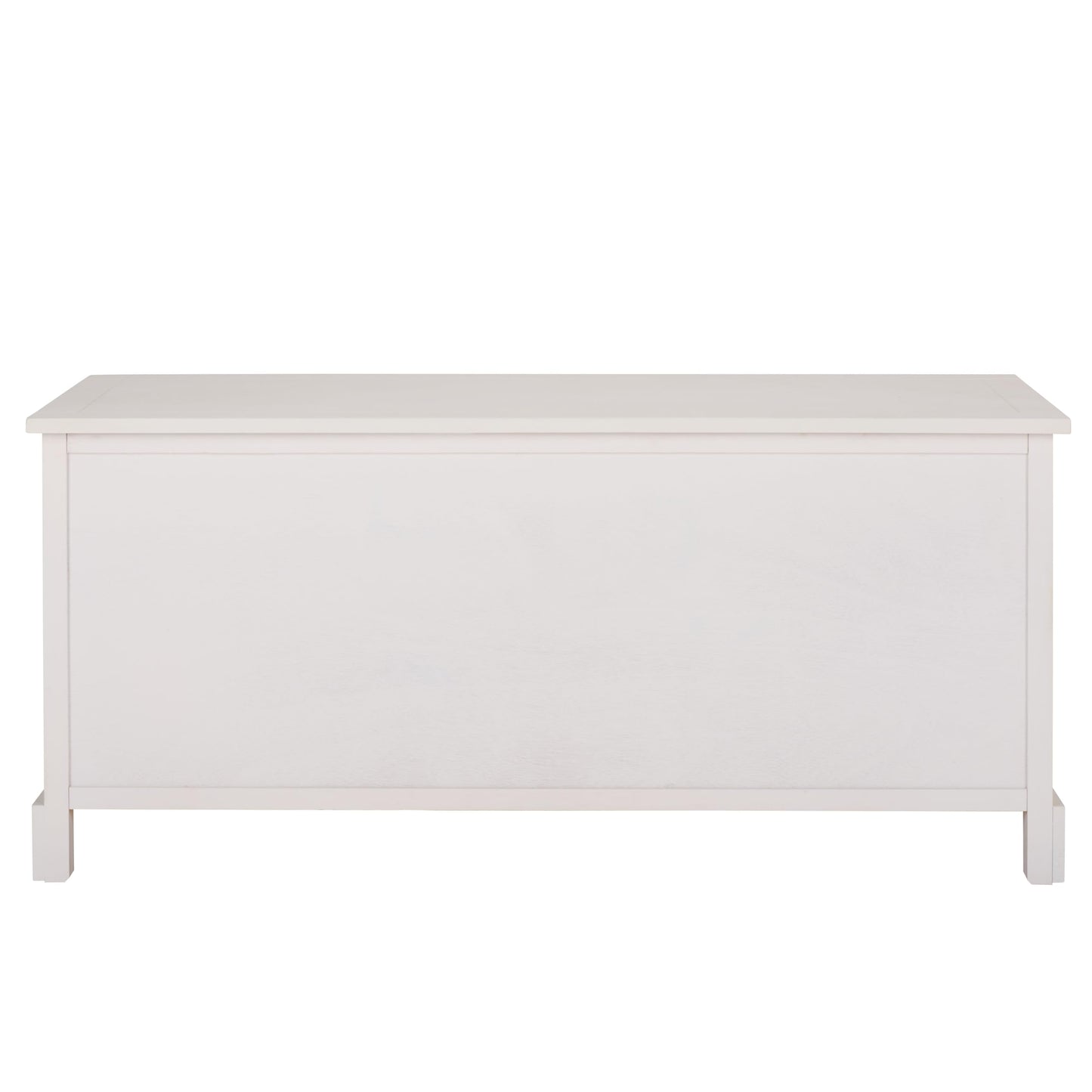 SAFAVIEH Home Collection – Damien Ivory 6-Drawer Storage Bench, Mixed-Material Cottage Design, Fully Assembled (AMH5701K)