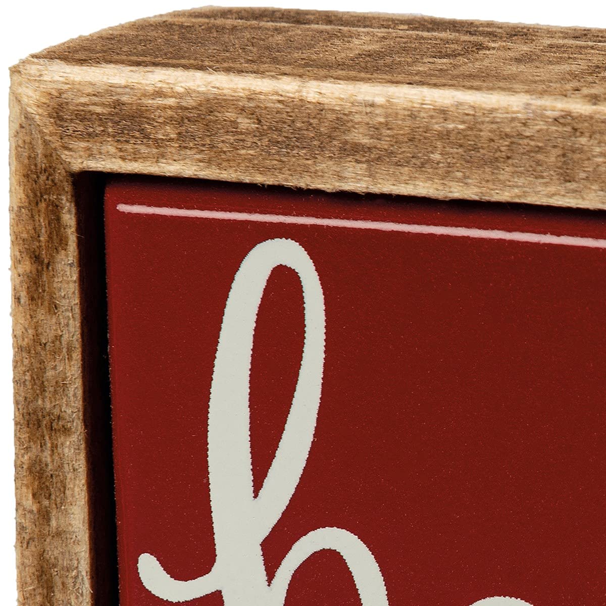 Primitives by Kathy "Believe" Christmas Mini Holiday Home Décor Sign, pair with other signs from our Christmas Mini Sign Collection