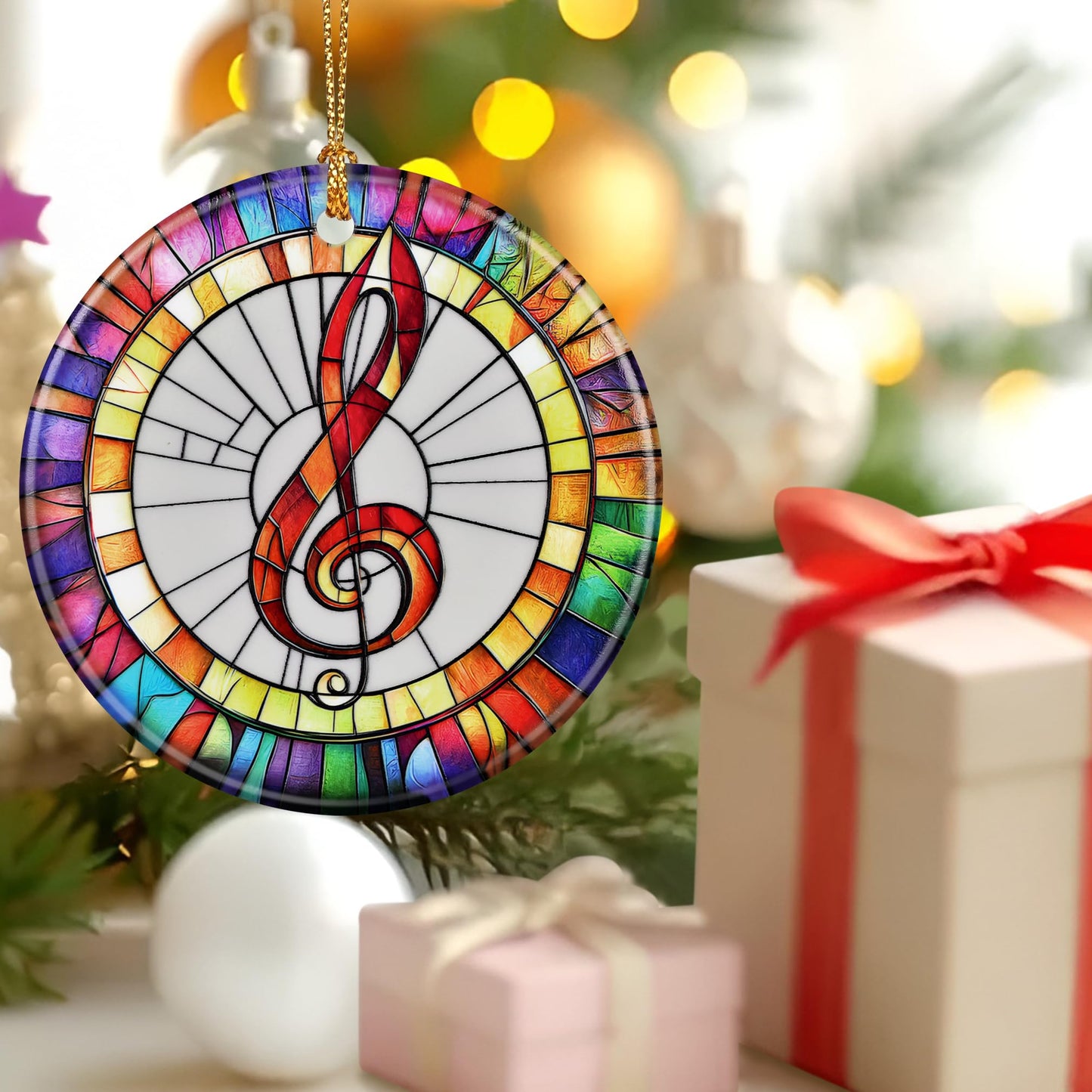 Musical Ornament, Christmas Ornament – Christmas Tree Decor, Holiday Decoration, Stocking Stuffer, Festive Gift Idea, Gifts for Music Lover, Friends, and Family