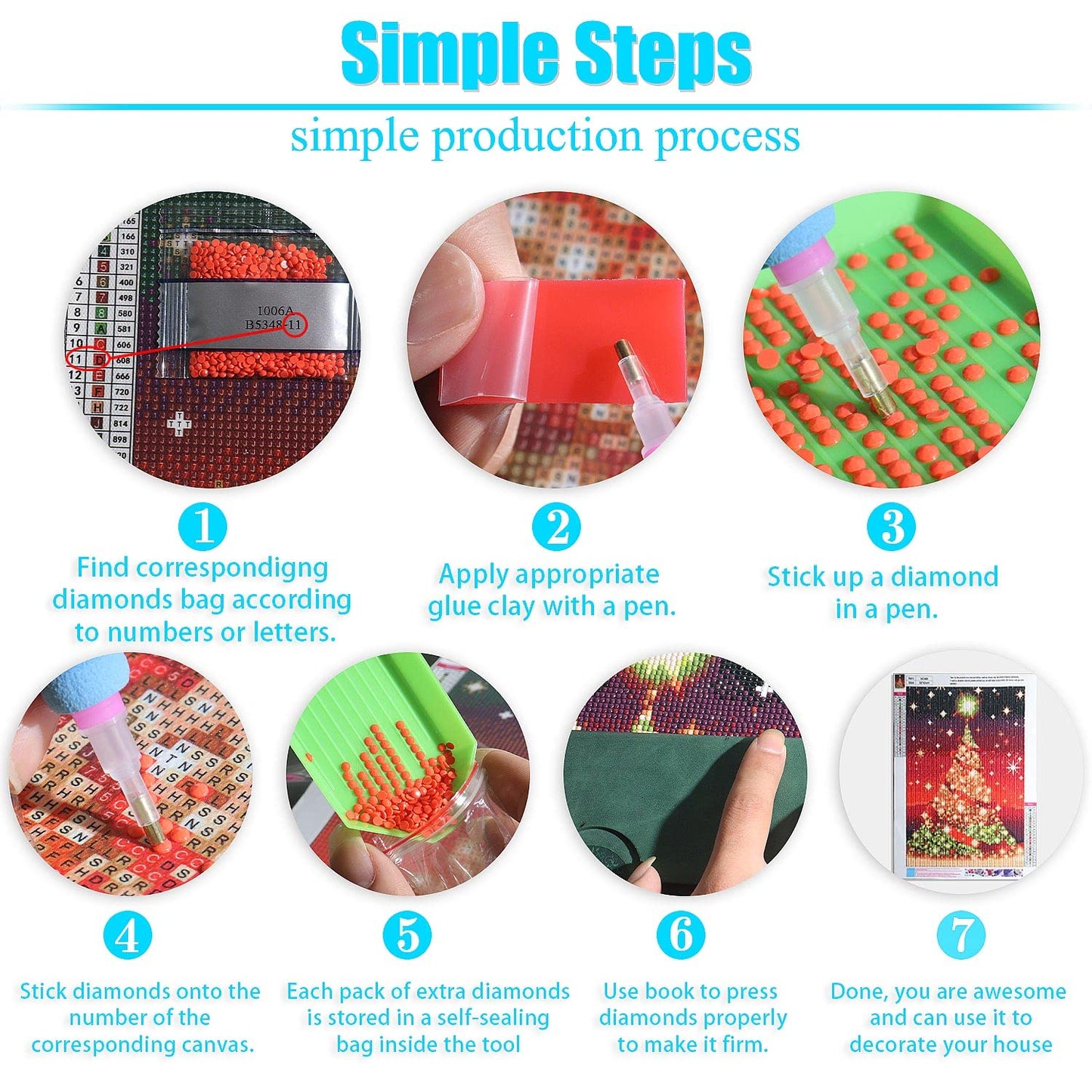 BOHADIY Winter Cardinal Christmas Diamond Art Painting Kits for Adults - Full Drill Diamond Art Paintings for Beginners, Round 5D Paint with Diamonds Gem Art Painting Kits DIY Adult Crafts 12x16inch