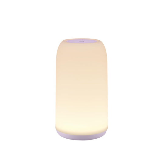 ROOTRO Cordless Table Lamps Rechargeable, Touch Lamp for Bedroom [Sleek Design & RGB Mode] 4-Level Brightness Small Bedside Lamp, LED Lamp Multi-Color Smart Nightstand Light for Living Room Home Gifts