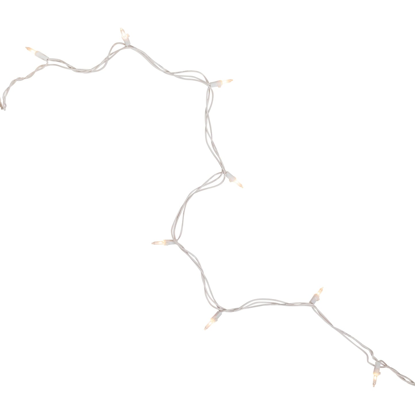Northlight Mini Incandescent Christmas Lights - Clear - 4' White Wire - 20ct