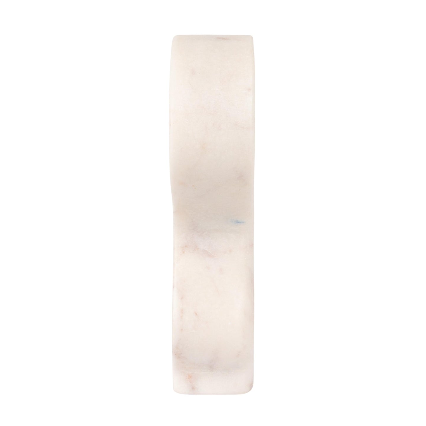 Decorative Abstract Marble Sculptures, Set of 2 Styles, White