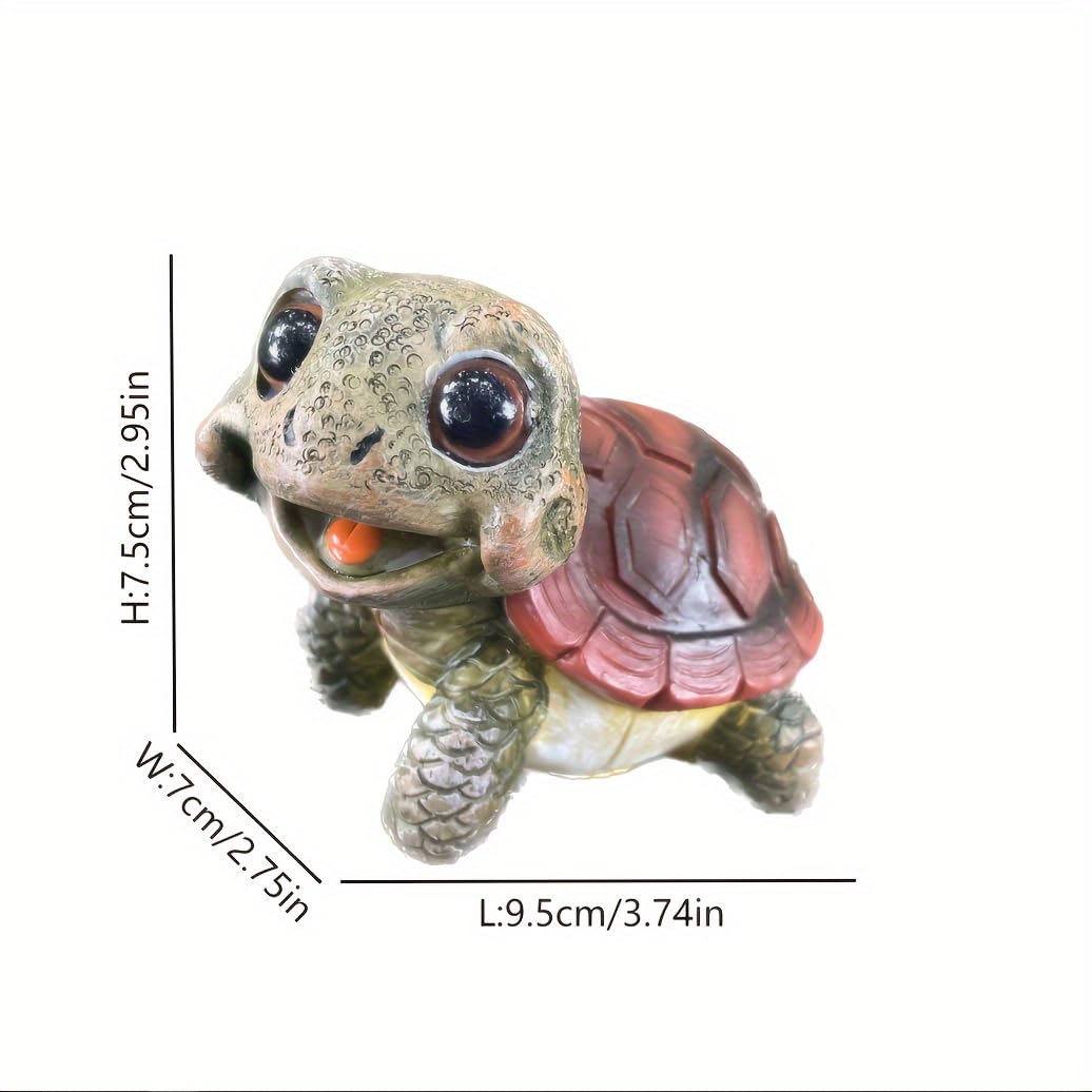 Kudriod Turtle Outdoor Garden Decor – Outside Garden Statues for Home, Yard, Patio, Backyard, Balcony for Mother’s Day, Birthday for Women, Mom Gifts