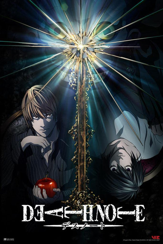 Death Note Poster Light Yagami Merch Anime Cool Wall Art Print Poster 16x24