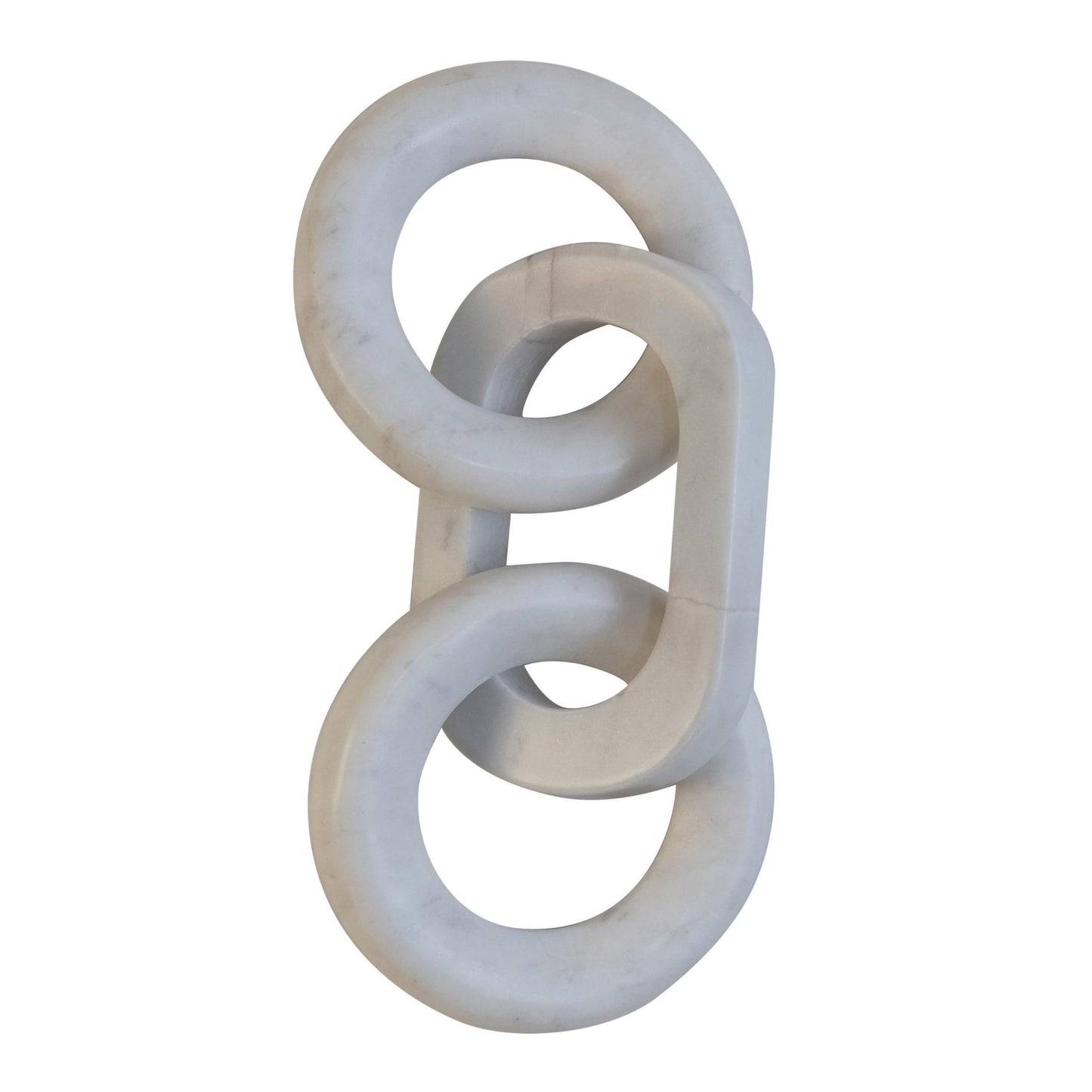 Bloomingville Marble Chain Décor, White