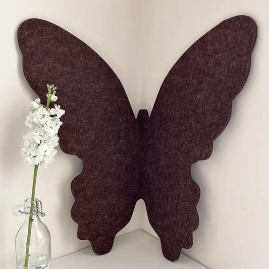 OULIGET Butterfly Cork Boards,3D Foldable Butterfly Wall Collage Kit,Wall Mount Bulletin Display Pin Board for Notes Photos and DIY Wall Decor,With Pushpins