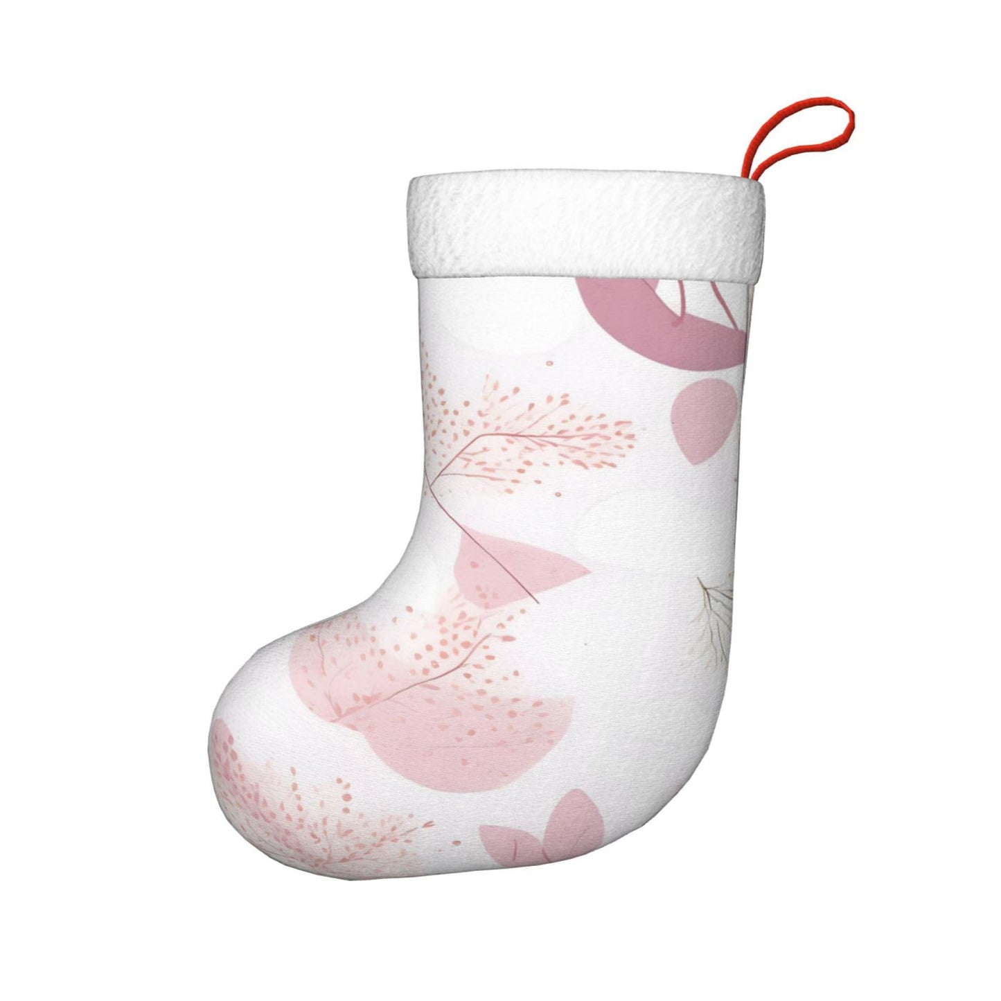 AthuAh Hand-Painted Floral Line Patternchristmas Socks, *Soft Christmas Socks, Christmas Party Decoration Socks, Suitable