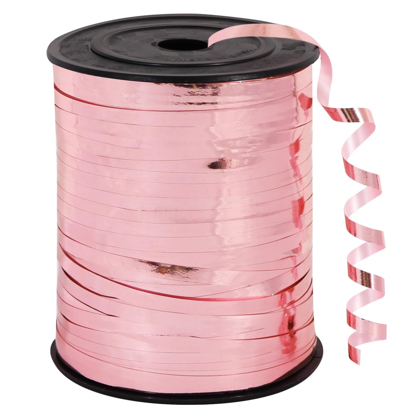 TONIFUL 500 Yards Curling Ribbon-Balloon Ribbon-Shiny Rose Gold Metallic String for DIY Decor,Gift Wrapping,Ribbons and Bows for Christmas New Year Birthday Gifts Graduation Supplies