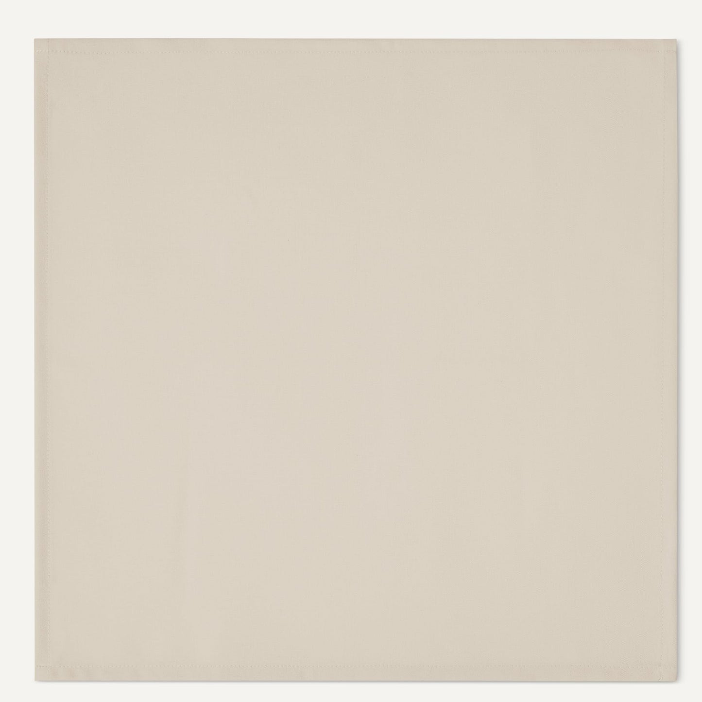 Amazon Basics Reusable Stain and Wrinkle Resistant Cloth Napkins, 17 x 17 inches, Beige, 12-Pack