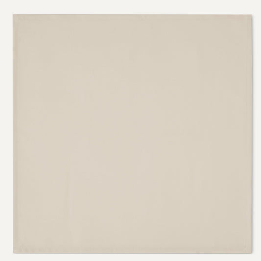 Amazon Basics Reusable Stain and Wrinkle Resistant Cloth Napkins, 17 x 17 inches, Beige, 12-Pack