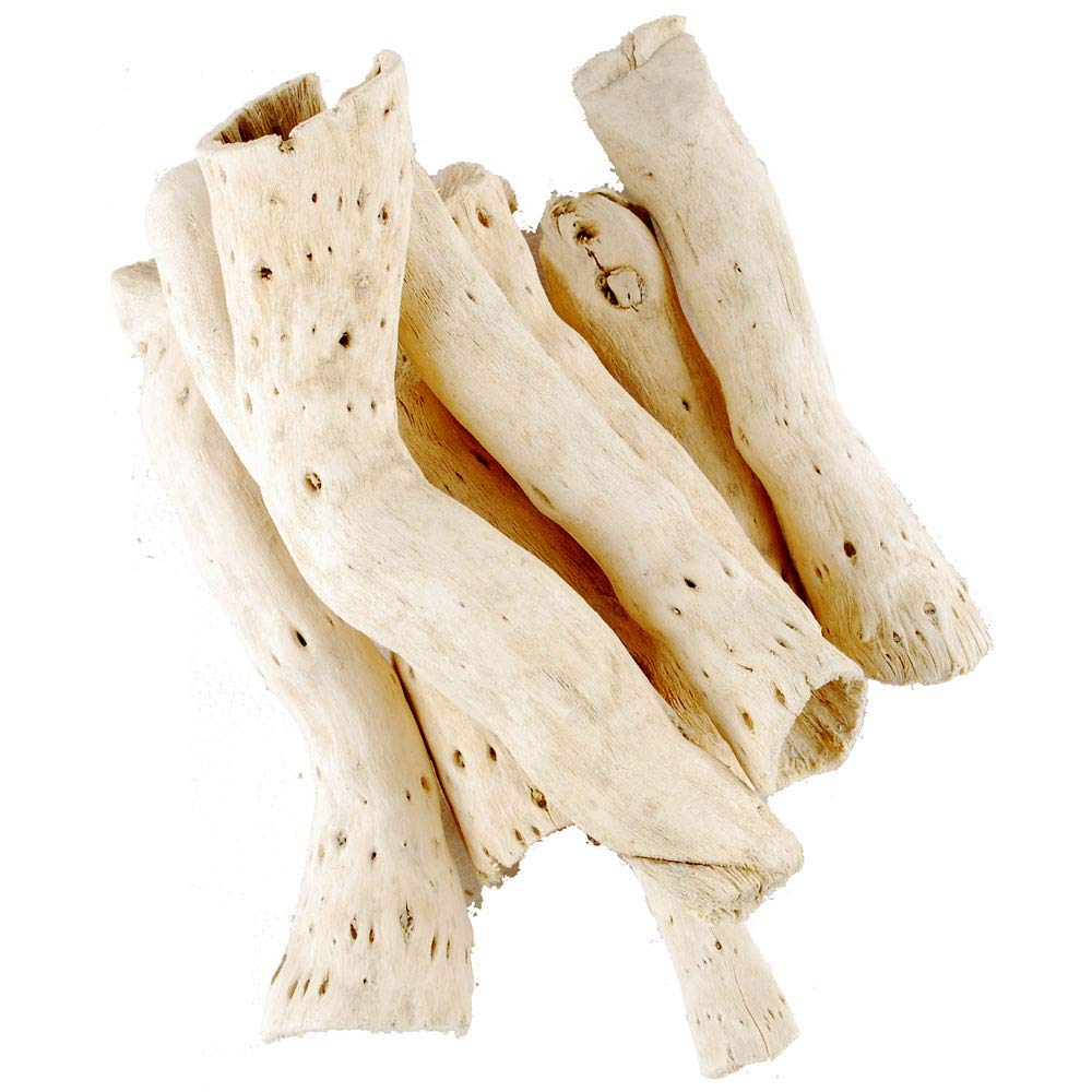 NWFashion 10Pcs Nautical Weathered Driftwood for Decorating, Creating and Embellishing Natural Home Decoration 4.2-6inches