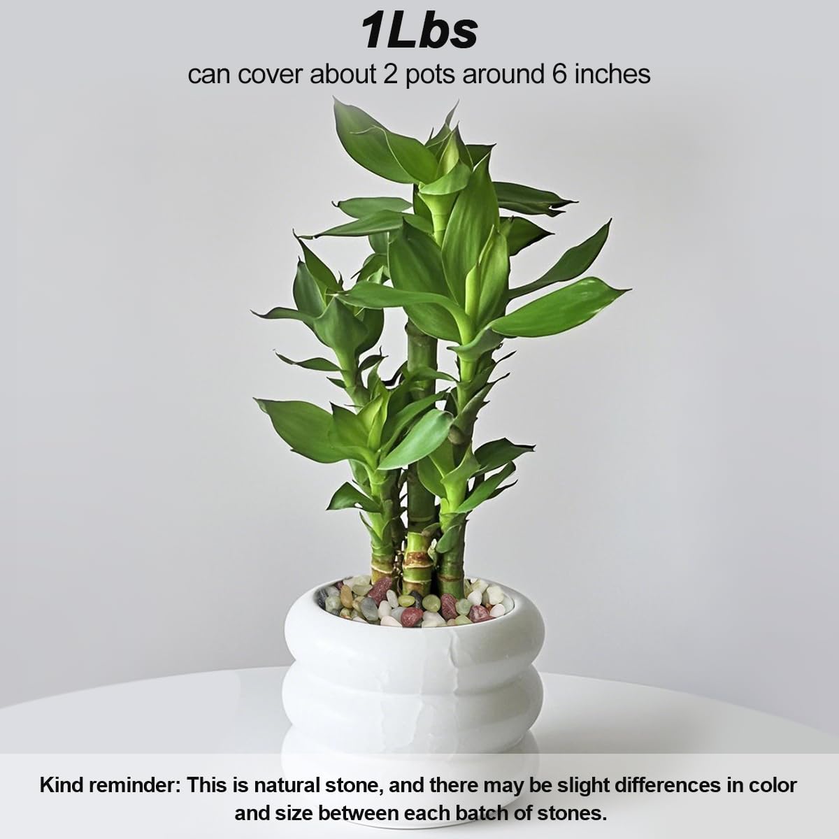 Landscaping Pebbles,River Rocks,Decorative Ornamental Pebbles,Garden Landscaping Stones,Gravel Filler for Home Decoration Flower Bed Fish Tank Plants