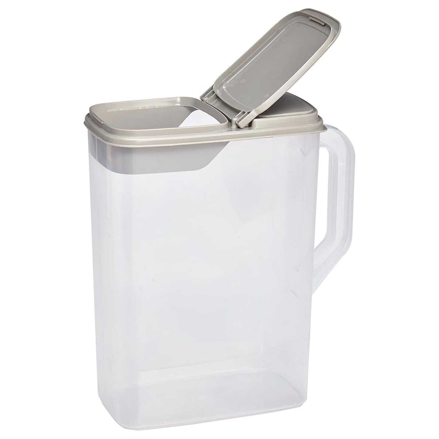 Buddeez Pet Food Storage Container - 8 Quart Capacity Bird Seed Container & Dog Food Storage, with Durable EZ Grip Handle and EZ Flip Lid with Pour Spout