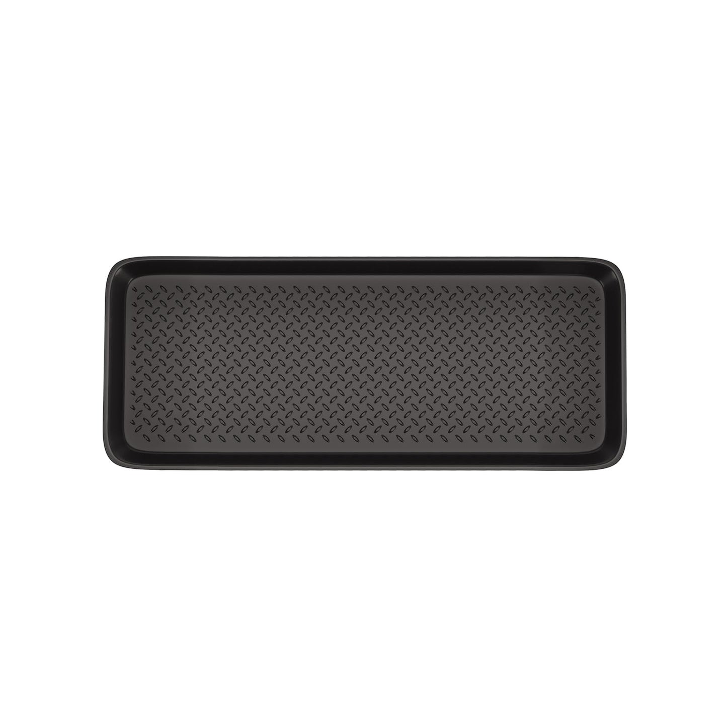 Matace 1 Pack Rubber Large Boot Tray for Entryway,Long Shoe Tray,Slim Boot Mat for Indoor and Outdoor Use, 16x40 in (Pack of 1)