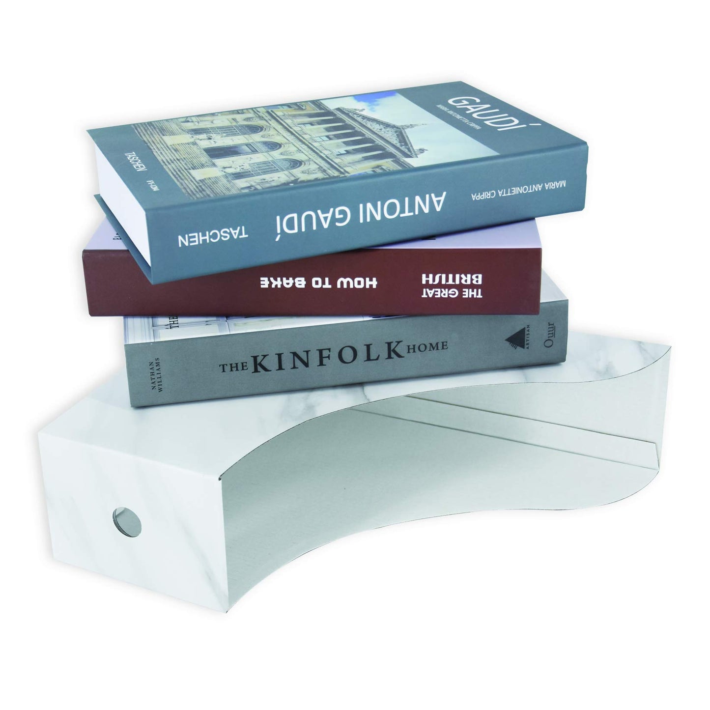 HUAPRINT Magazine Holder( 6 Pack, Marbling Gray) Cardboard Magazine File Holder-Folder Holder,Magazine Organizer,Document Organizer,Magazine Storage Box,With Labels
