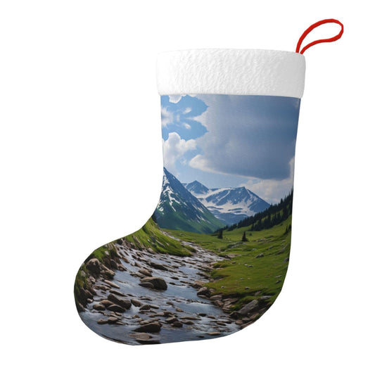 KOPUUYRD Natural Wonders Print Luxurious Holiday Socks,Unique Christmas Socks for Joyful Season,Festive Ornament Classic