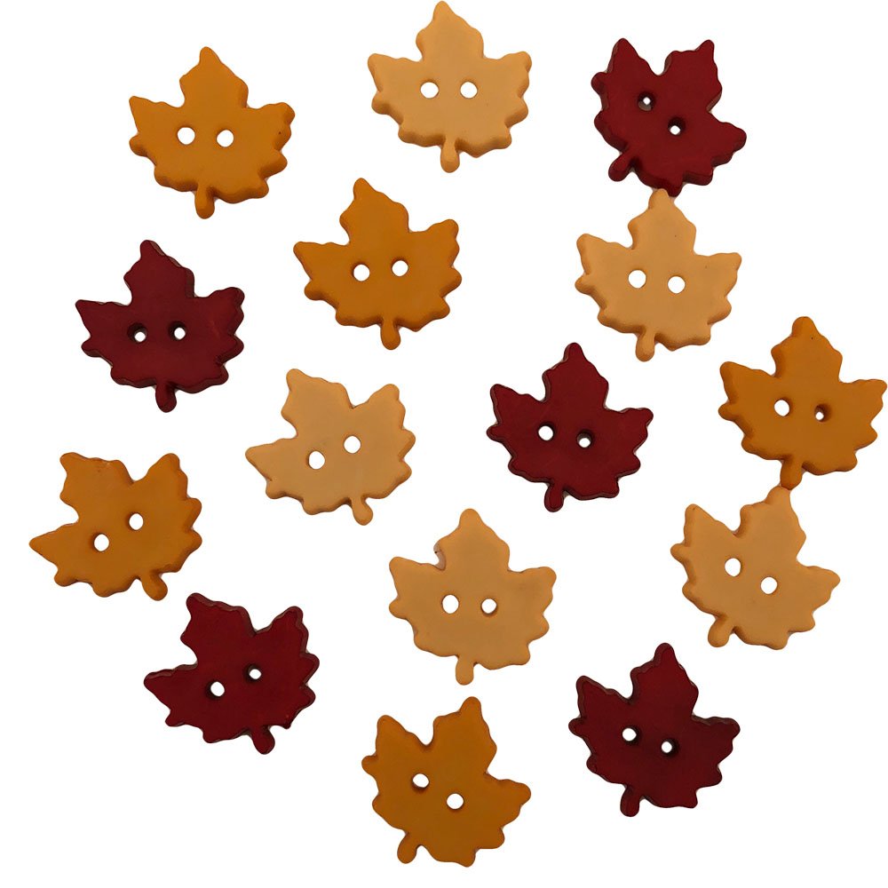 Buttons Galore and More Halloween & Fall Collection of Decorative Novelty Buttons Embellishments for Craft and Sewing DIY Projects (Hello Autumn)