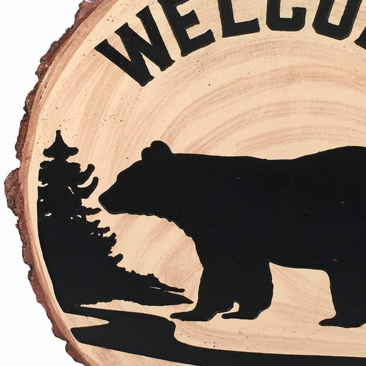 Spoontiques - Garden Décor - Bear Stepping Stone - Decorative Stone for Garden