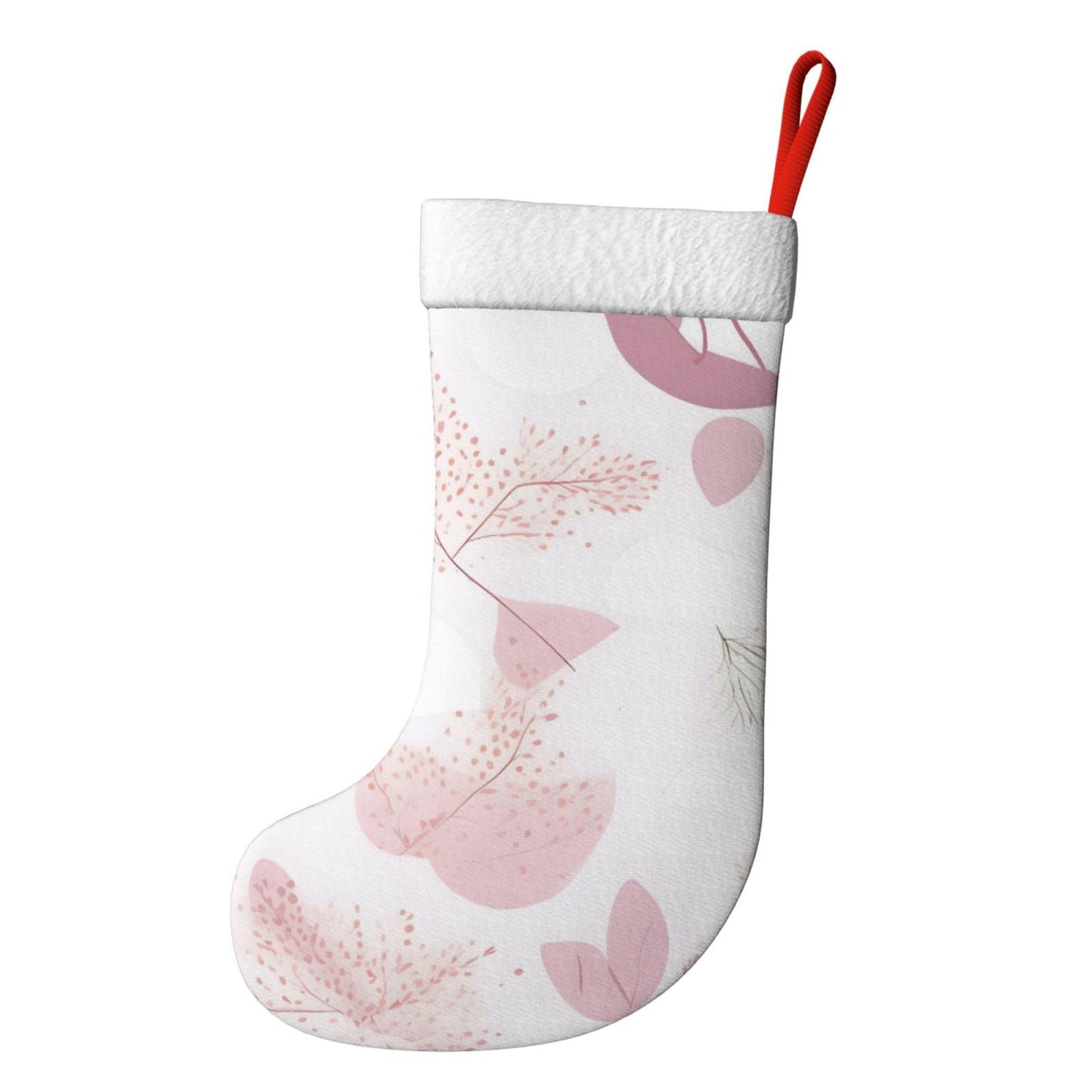 AthuAh Hand-Painted Floral Line Patternchristmas Socks, *Soft Christmas Socks, Christmas Party Decoration Socks, Suitable