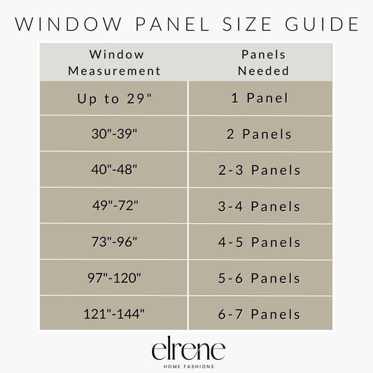 Elrene Home Fashions Brighton Windowpane Plaid Blackout Window Curtain, Living Room and Bedroom Drape with Rod Pocket Tabs, 52" x 84", Black, 1 Panel