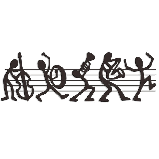 Aimery Incredible Music Room Decor - Authentic Marching Band Wall Sculptures, Exquisite Music Notes Wall Art - Unique Gift for Music Lovers - Enhance Any Room Aesthetics
