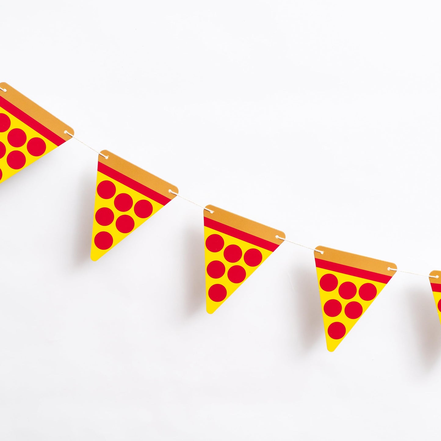 GIOGUK Pizza Birthday Party Banner - Baby Shower/Gender Reveal Party Decorations Supplies Banner, Italian-Themed Birthday Celebration Decorations Garland, Pizza Sign Party Decor Cake Smash Photo Props Banner