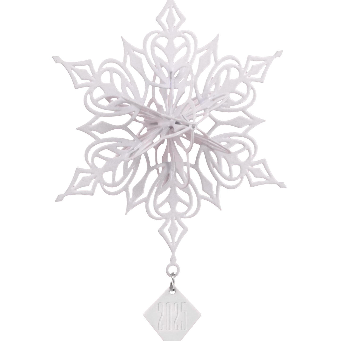 Hallmark Dimensional Snowflake 2025 Christmas Ornament, Metal, Snowflake Gifts
