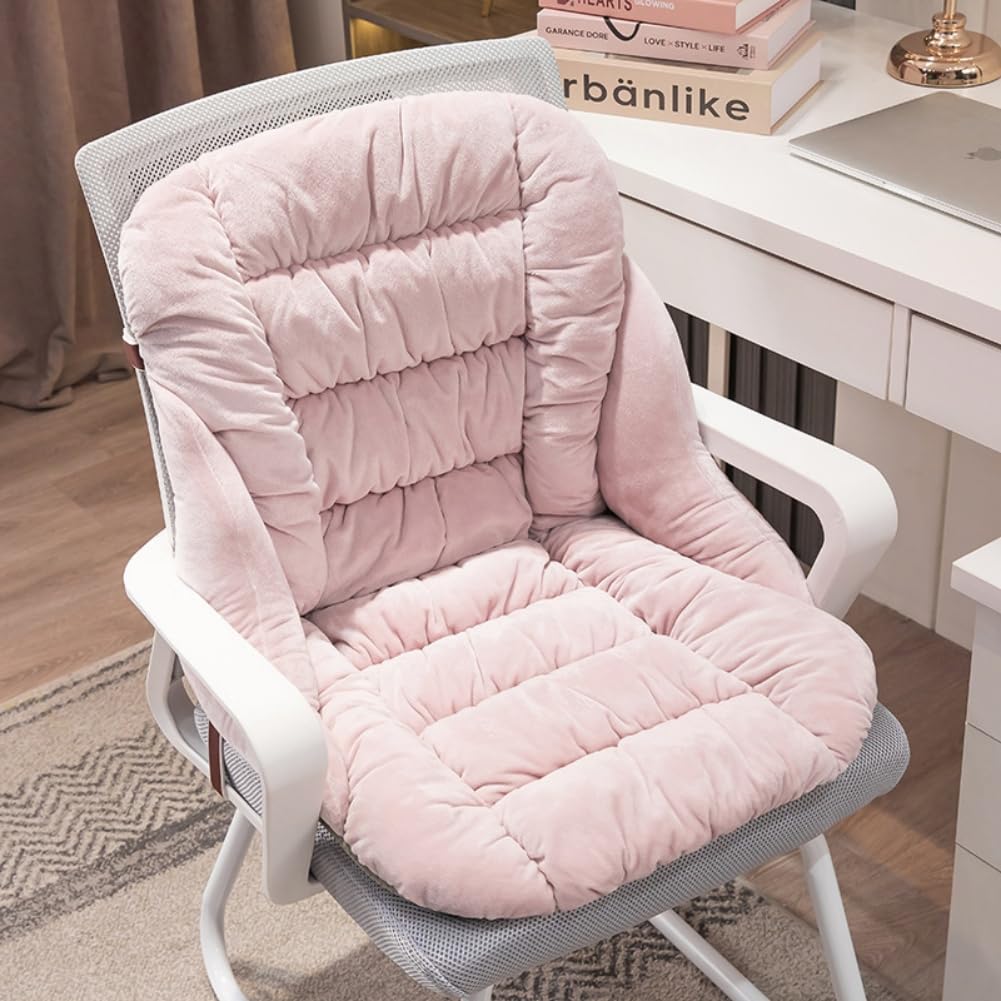 Non-Slip Rocking Chair Cushion with High Back Support Soft Office & Dorm Seat Cushion, 35.4 * 19.10in