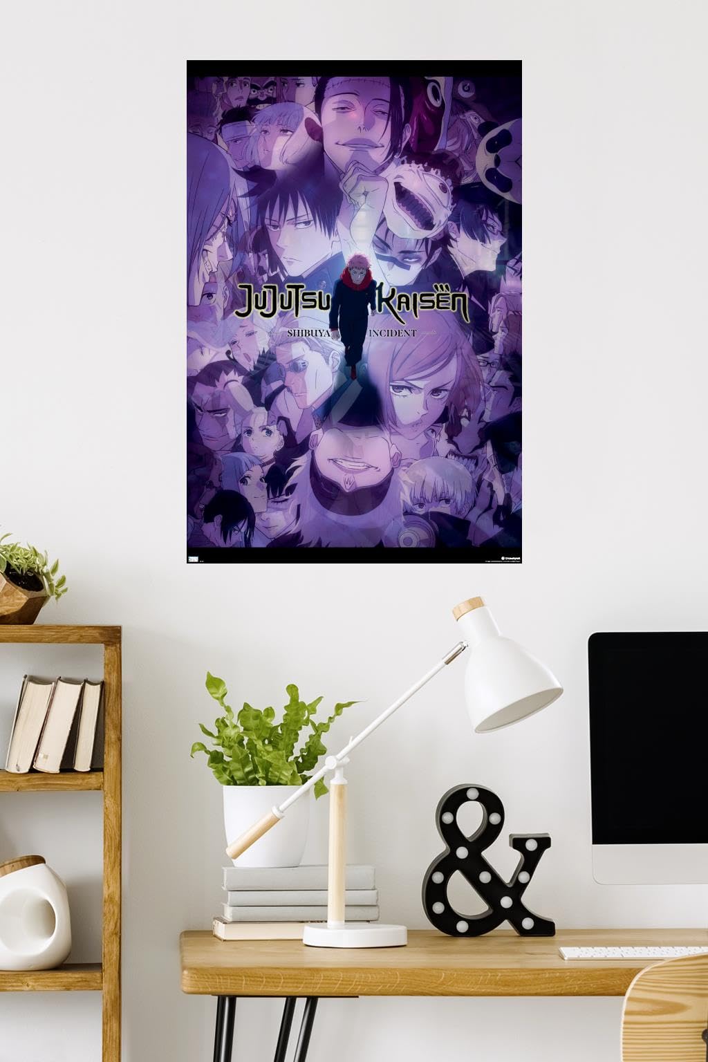 Jujutsu Kaisen: Season 2 - Shibuya Incident Key Art Wall Poster, 34L" x 22.4W", Unframed Version