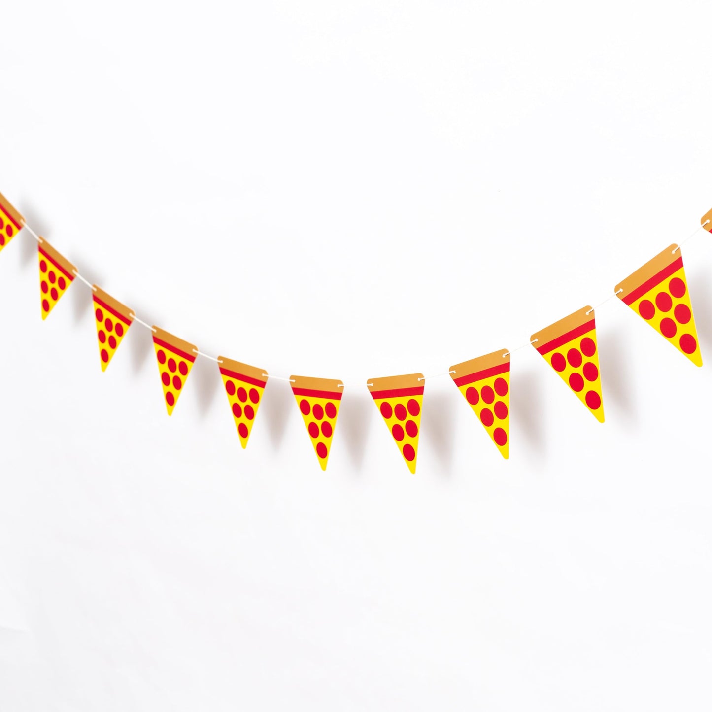 GIOGUK Pizza Birthday Party Banner - Baby Shower/Gender Reveal Party Decorations Supplies Banner, Italian-Themed Birthday Celebration Decorations Garland, Pizza Sign Party Decor Cake Smash Photo Props Banner