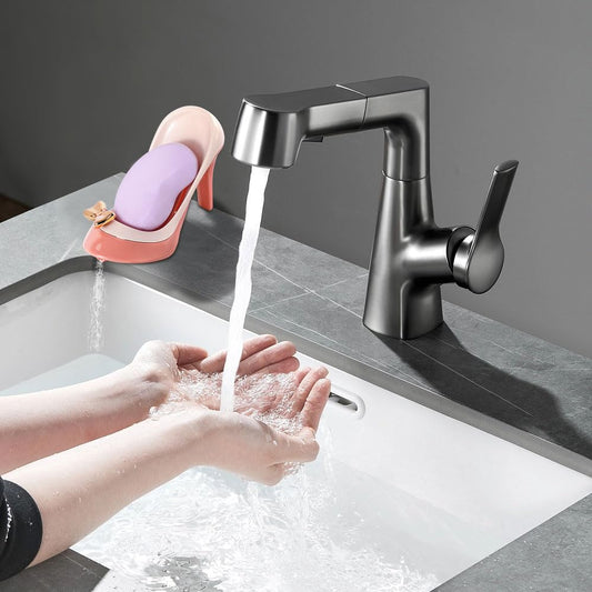 Cute High Heels Plastic Soap Holders, Shower Foam Soap Holder Dish for Bar Soap Rack, Sponge Holder for Kitchen, Sink Hand Soap Holder for Bathroom (Green)