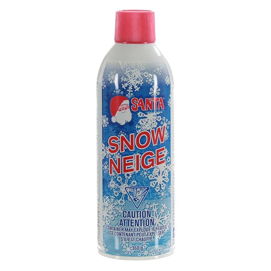 Santa Christmas Tree, Wreath, Glass and Mirror Snow Spray - 13 Ounces