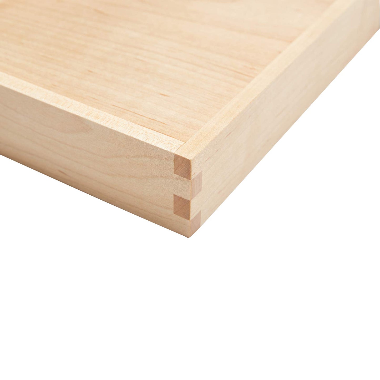 pandapark Wood Organizer Tray,Black Walnut,Desk & Drawer Storage Box (Maple Master)