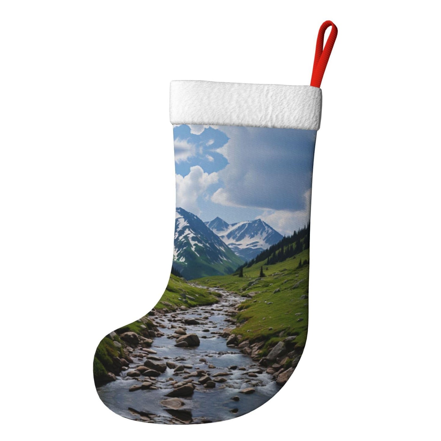 KOPUUYRD Natural Wonders Print Luxurious Holiday Socks,Unique Christmas Socks for Joyful Season,Festive Ornament Classic