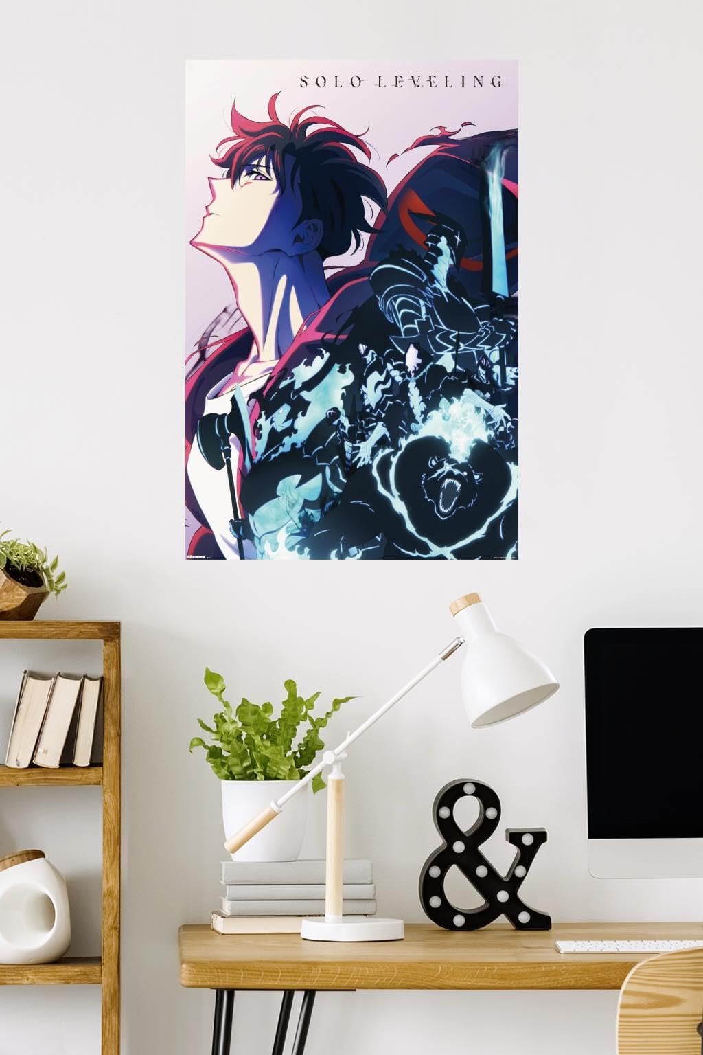 Solo Leveling: Season 2 - Teaser Key Art Wall Poster, 34L" x 22.4W", Unframed Version