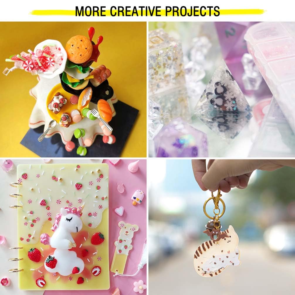 Polymer Clay Penguin Snowflake Sprinkles for Fake Dessert Cake Decor, Decoden Phone Case, Slime Projects DIY, Scrapbooking, Resin Jewelry Making Pack of 50g