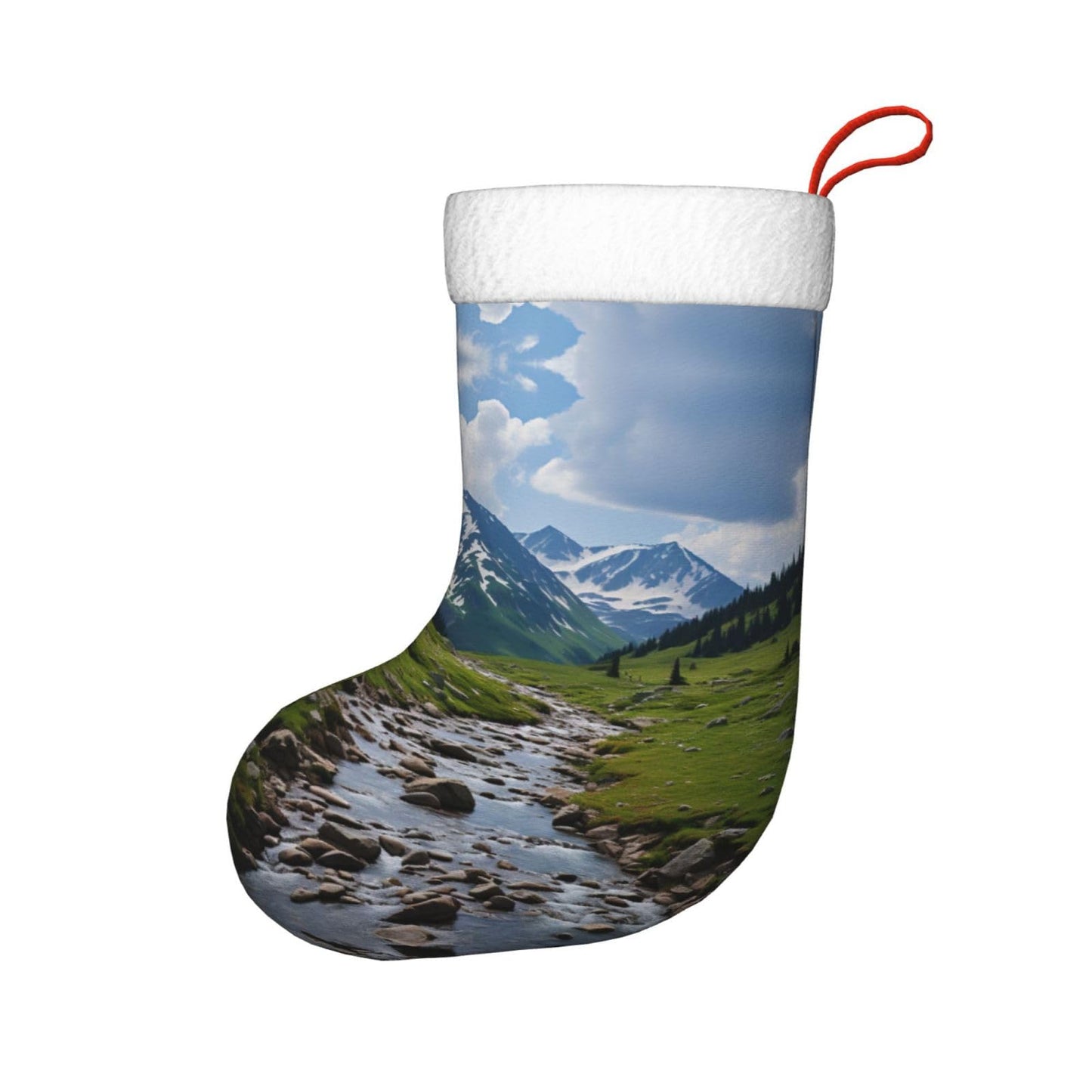 KOPUUYRD Natural Wonders Print Luxurious Holiday Socks,Unique Christmas Socks for Joyful Season,Festive Ornament Classic