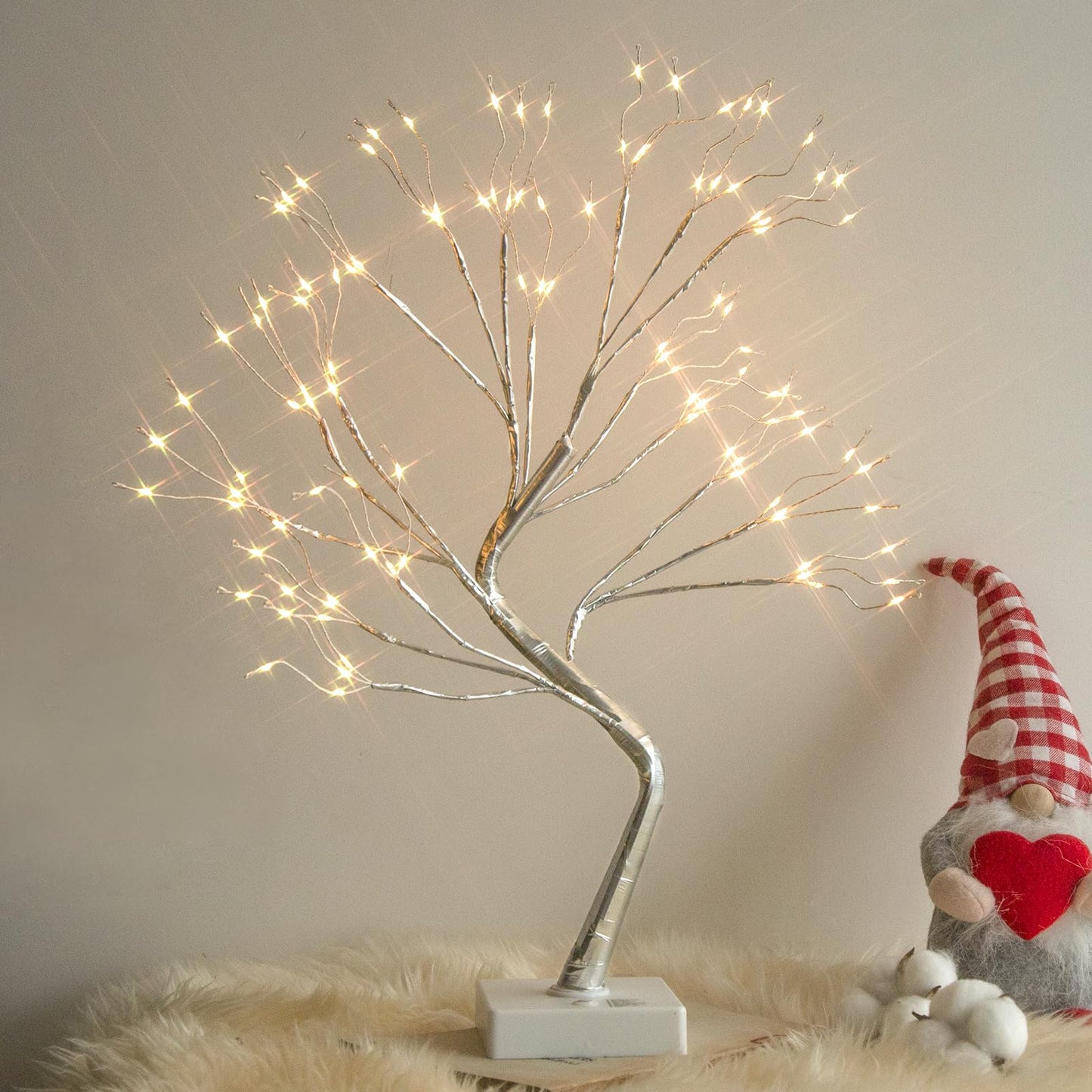 PEIDUO Fairy Light Tree, 108 LED Lighted Trees for Decoration Inside, Christmas Tree with 9 Modes & Timer, Fairy Light Spirit Tree for Home Indoor Christmas Decoration