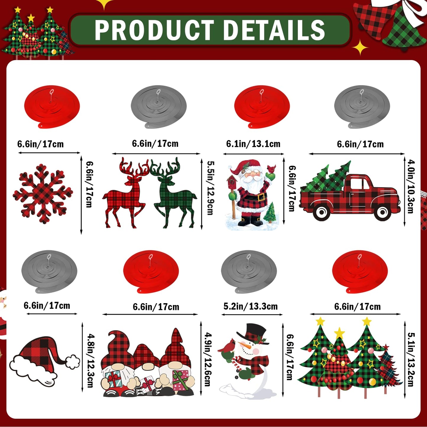 Happy Holidays Banner Buffalo Plaid Christmas Decorations Happy Holidays Decorations for Christmas Buffalo Plaid Decor