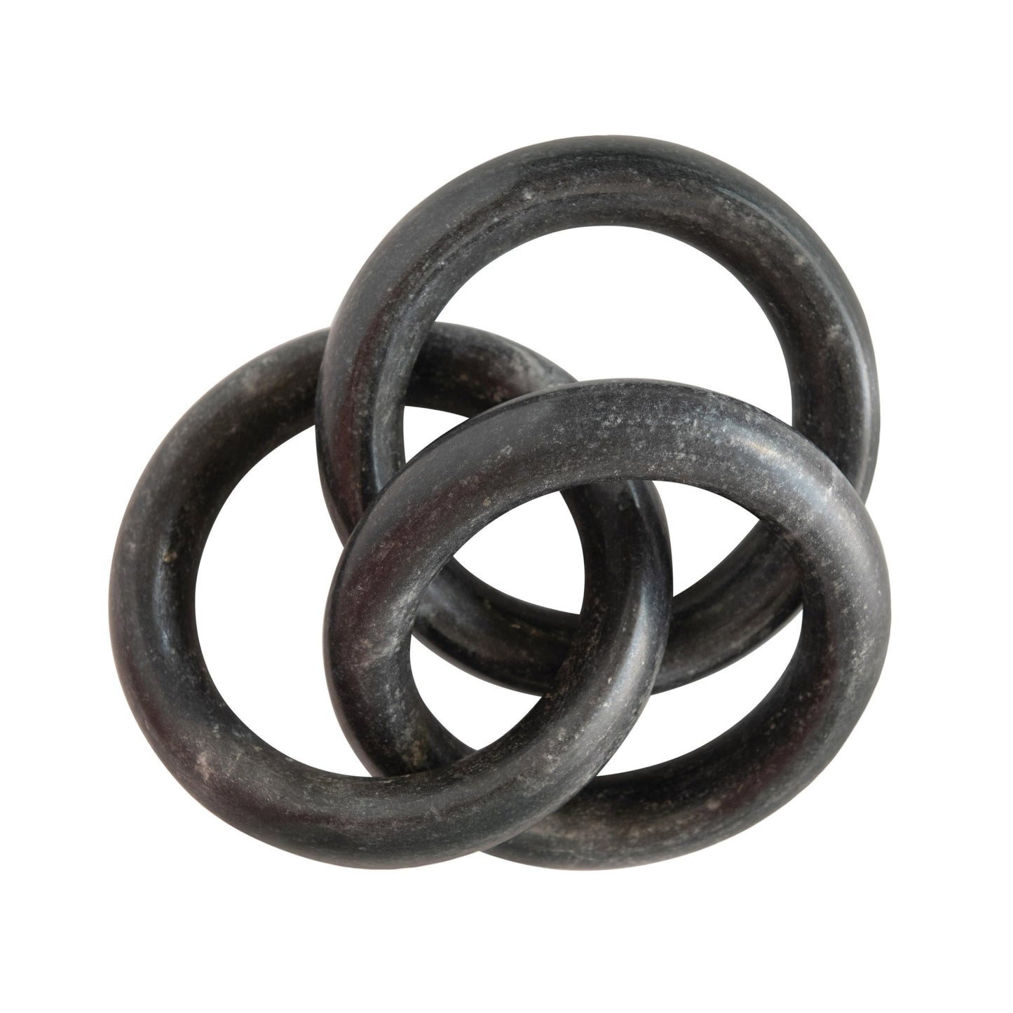 Bloomingville Marble Circle Chain, Black Décor, AH1797