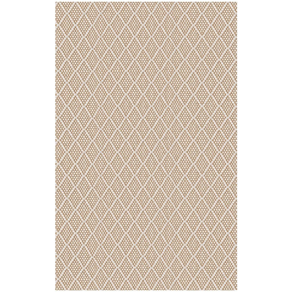 KOZYFLY Small Area Rug 2x3 Ft Washable Entryway Rug Non Slip Rubber Backed Throw Rugs Indoor Door Mat, Braided Cotton Floor Carpet for Front Entrance Front Door Sink Foyer, Tan/Beige