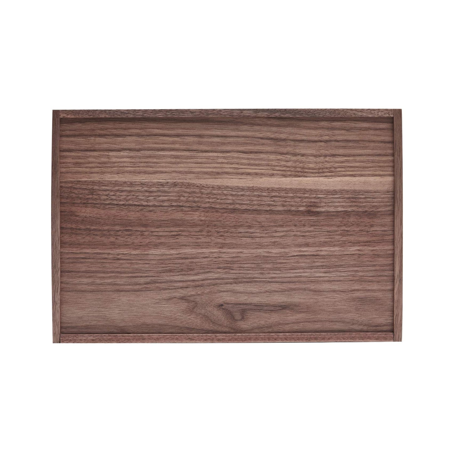 pandapark Wood Organizer Tray,Black Walnut,Desk & Drawer Storage Box (Walnut Master)