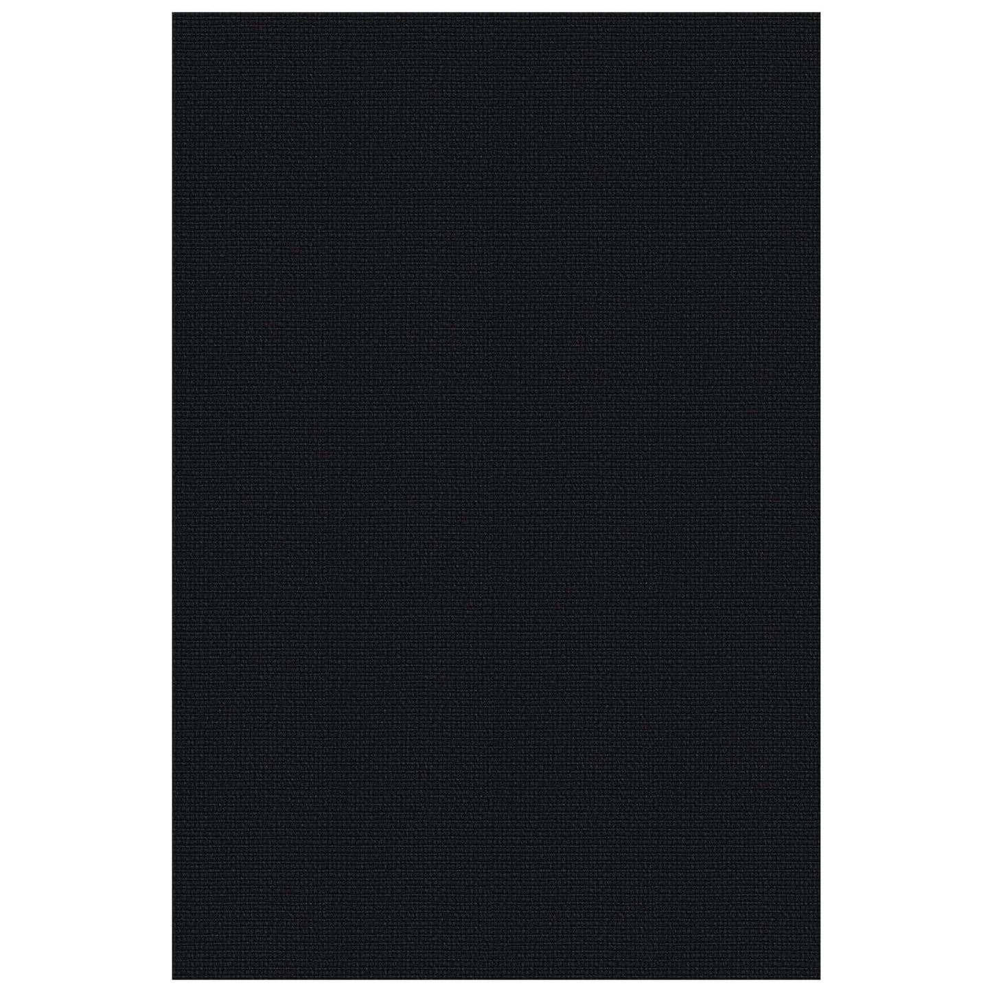 Lansny 2x3 Washable Area Rug Small Braided Cotton Entryway Rug with Non Slip Backing Kitchen Rugs Indoor Door Mat for Entrance Bathroom Foyer, Black