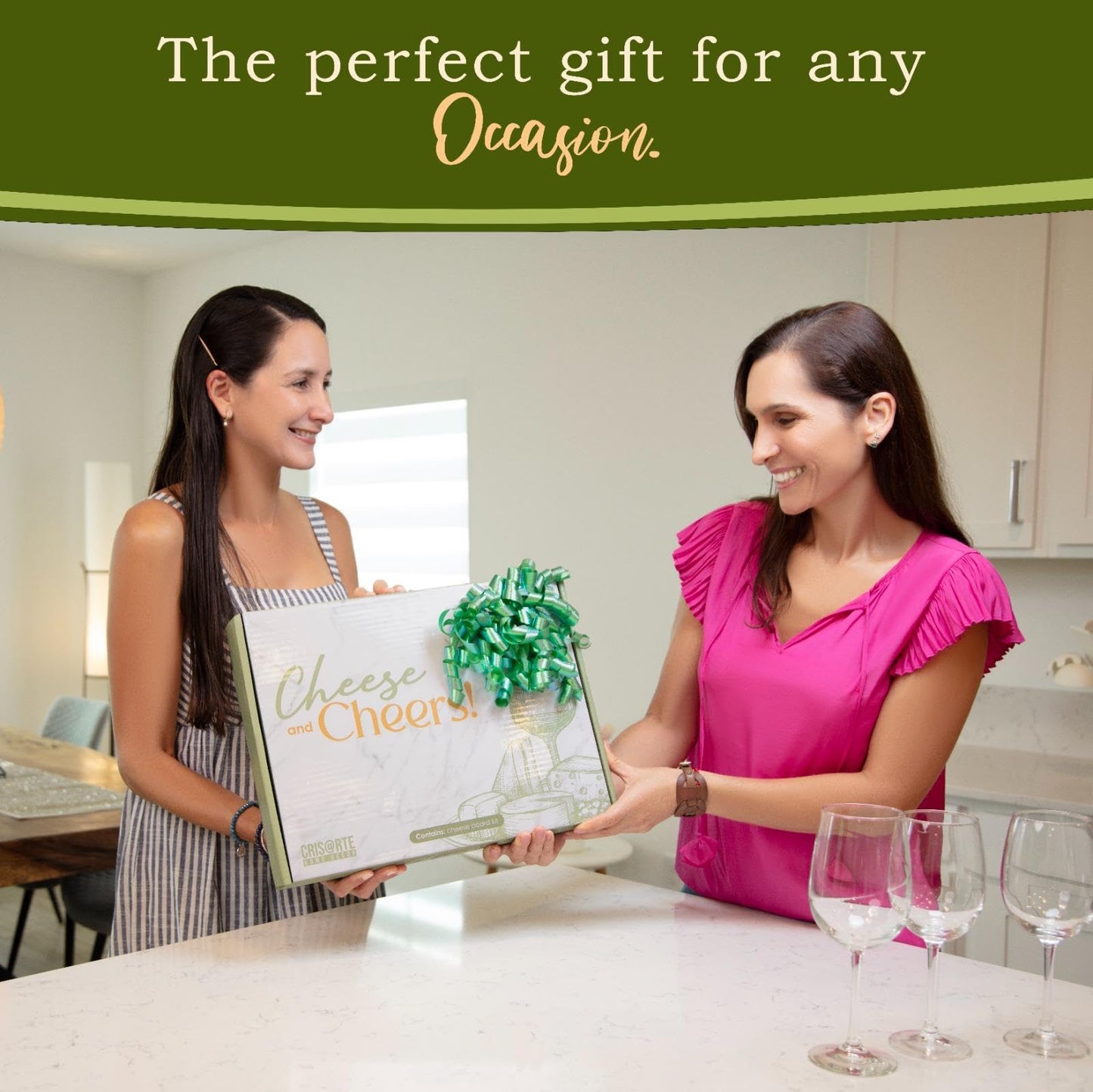 Charcuterie Board and Cheese Board Set with Knives, Bowls, Color Forks & Wine Opener – Premium Appetizer Platter with Compartments, Eco Friendly Charcuterie Accessories for Stylish Hosts.