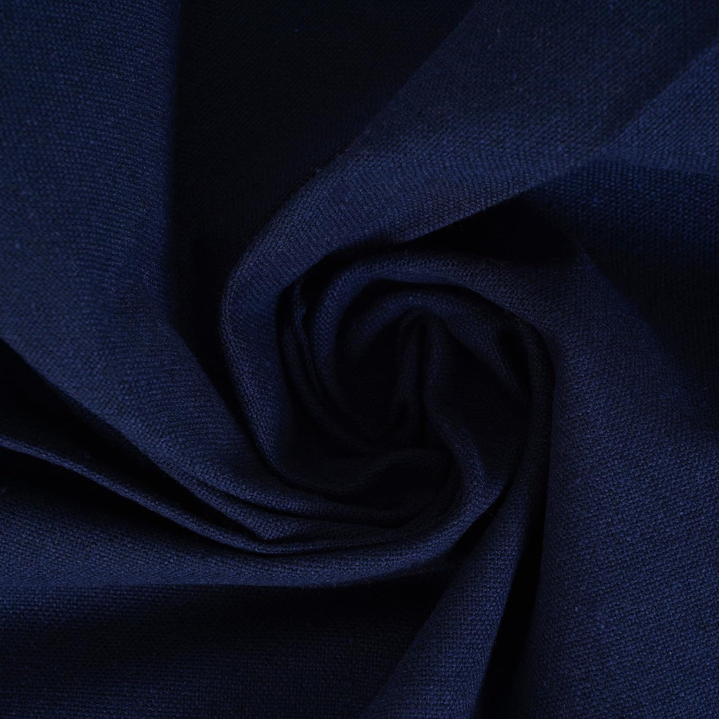 Blue Needles Solid Cloth Napkins Set of 12 Navy Blue 100% Cotton Dinner Napkins 18x18 inches - Reusable, Absorbent & Washable Linen, Ideal for Wedding Events Farmhouse Parties Hotel & Everyday Use