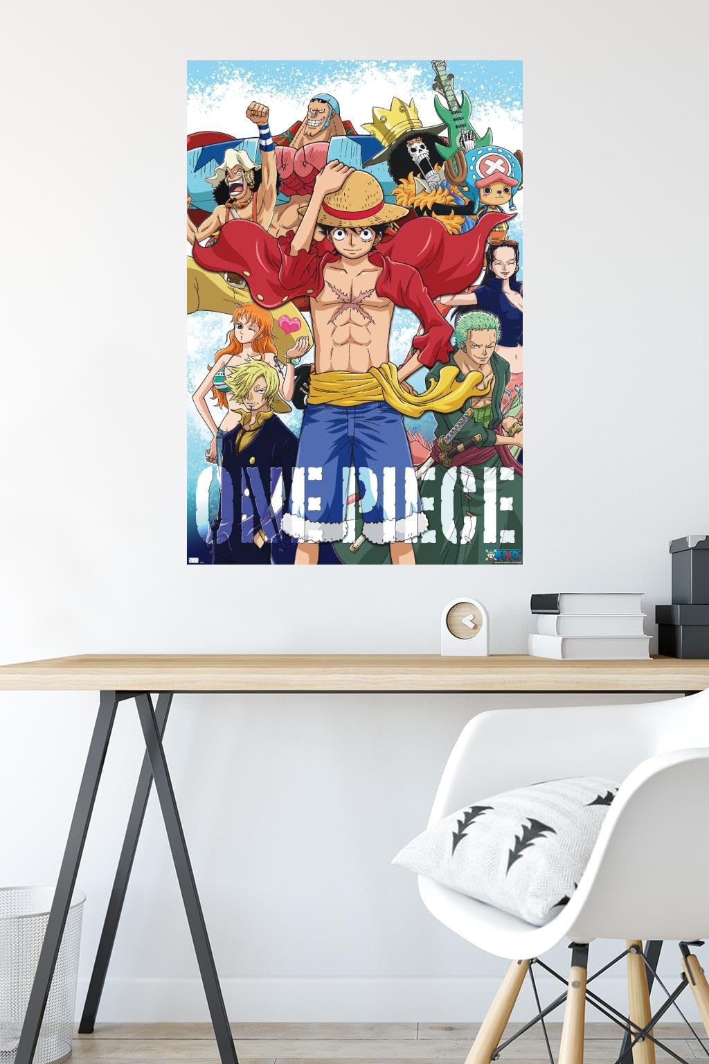 One Piece - Crew Wall Poster, 34L" x 22.4W", Unframed Version