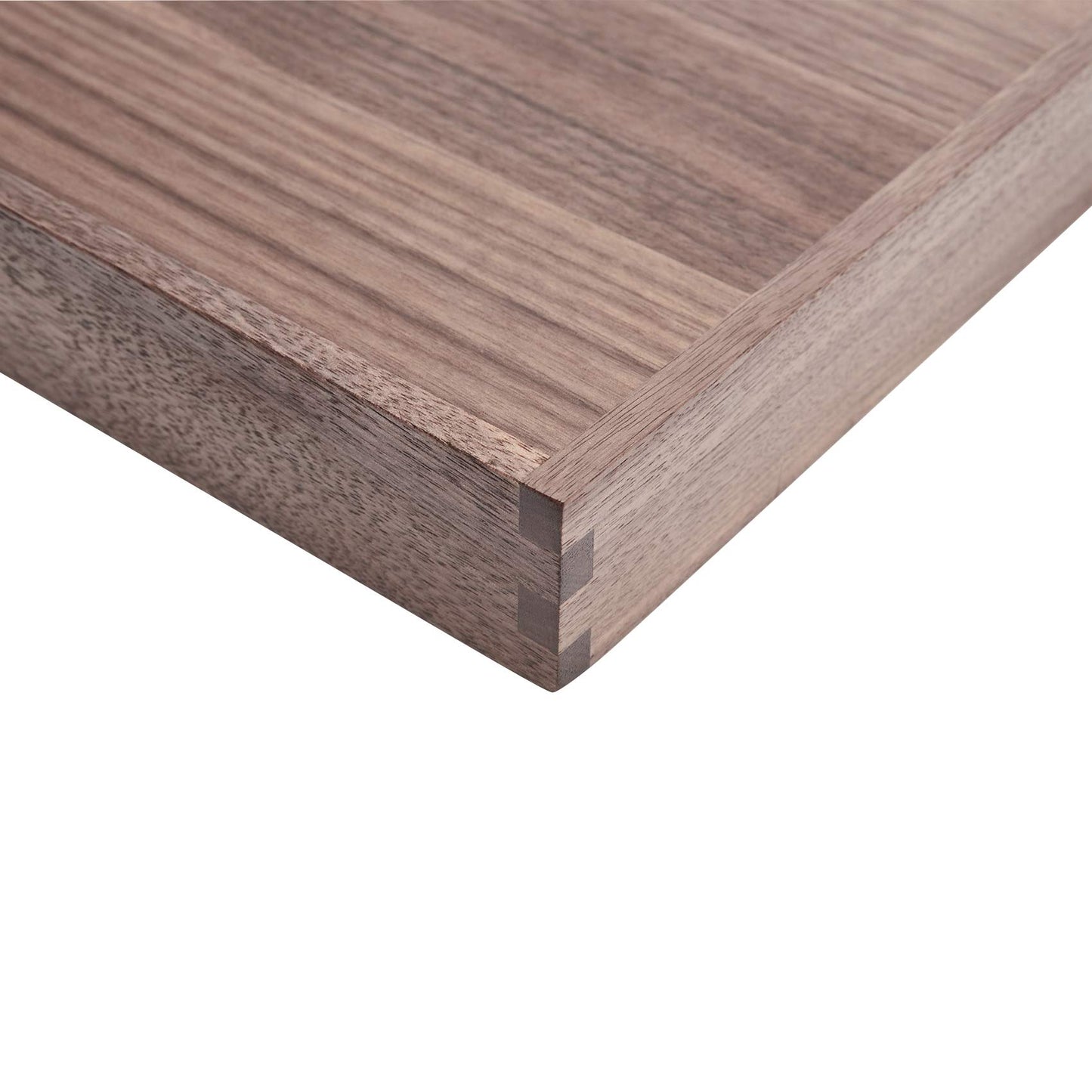 pandapark Wood Organizer Tray,Black Walnut,Desk & Drawer Storage Box (Walnut Master)