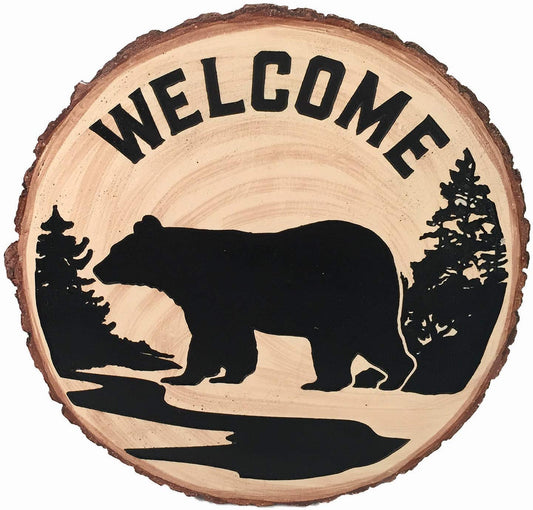Spoontiques - Garden Décor - Bear Stepping Stone - Decorative Stone for Garden