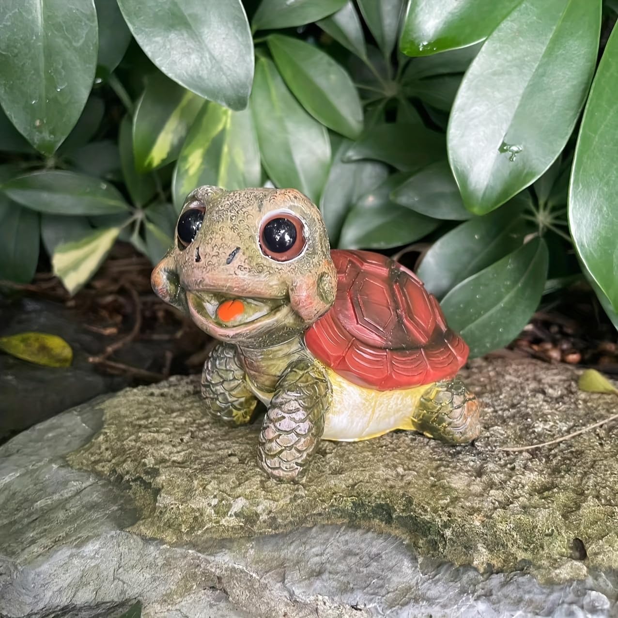 Kudriod Turtle Outdoor Garden Decor – Outside Garden Statues for Home, Yard, Patio, Backyard, Balcony for Mother’s Day, Birthday for Women, Mom Gifts